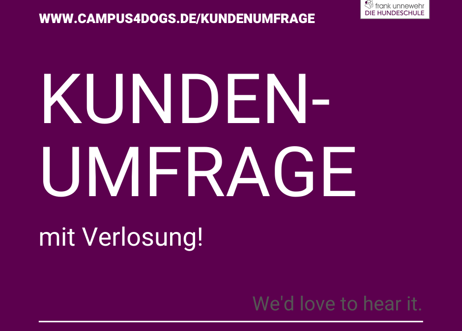 Kundenumfrage *beendet*